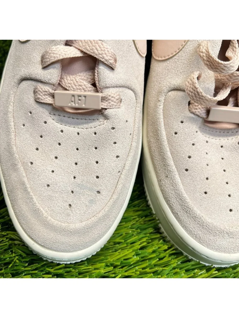 Nike Air Force 1 Sage Low Womens Size 9 Pink Athletic Walking Shoes Sneakers